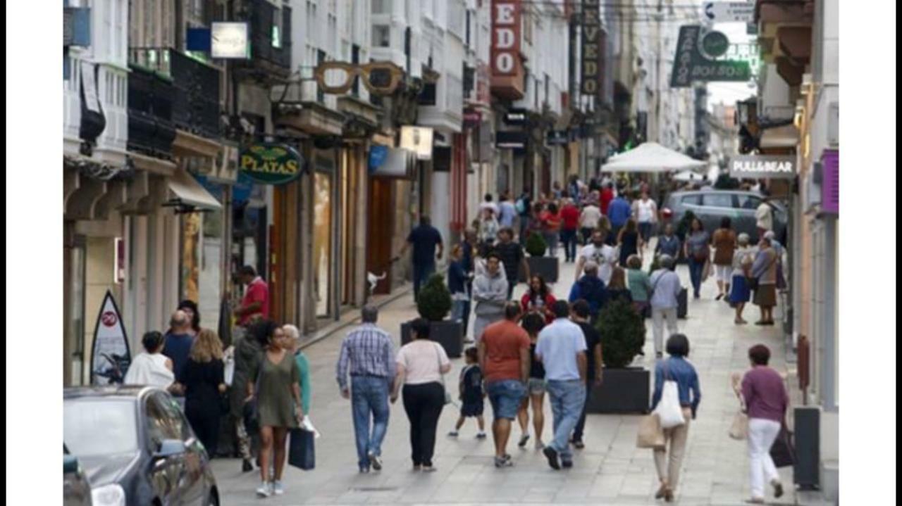 Appartamento Apartamento Turistico En Pleno Centro De Ferrol Esterno foto